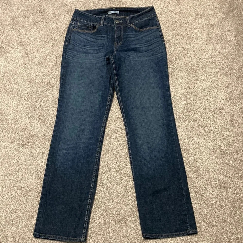 Lee by Riders Mid Rise Straight Leg jeans 6